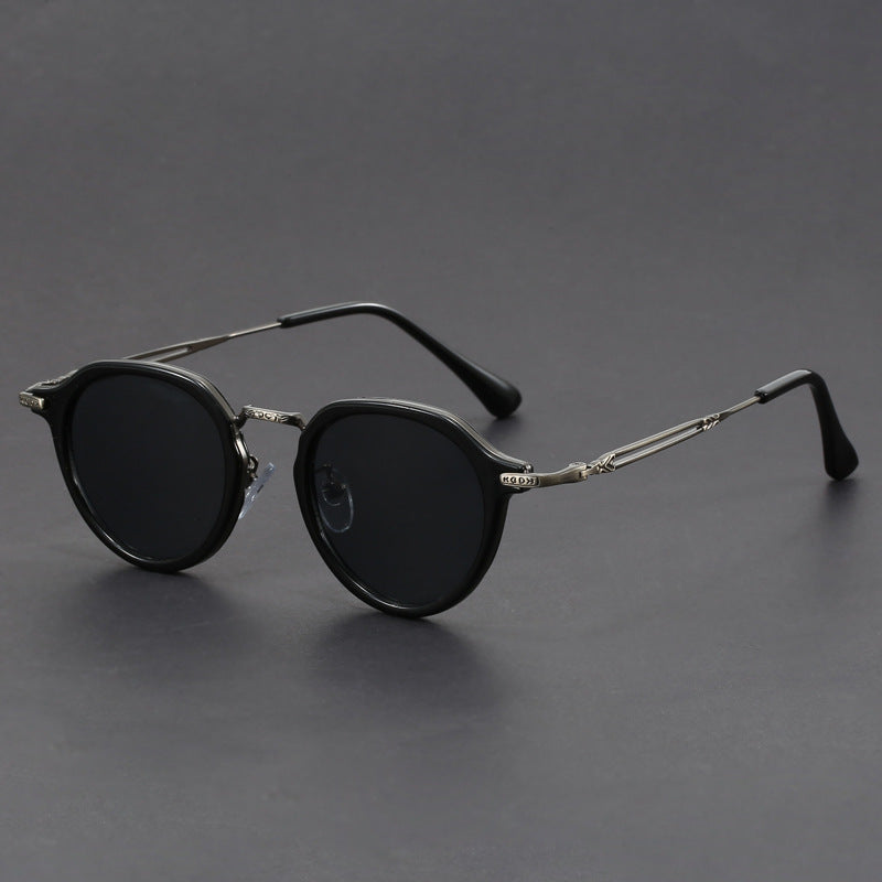 Black Round Frame - Sunglasses