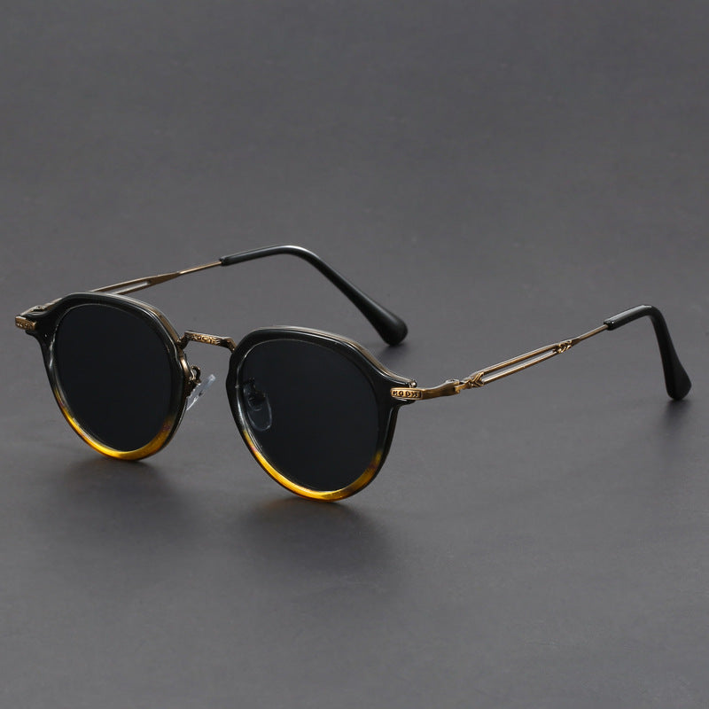 Black Round Frame - Sunglasses