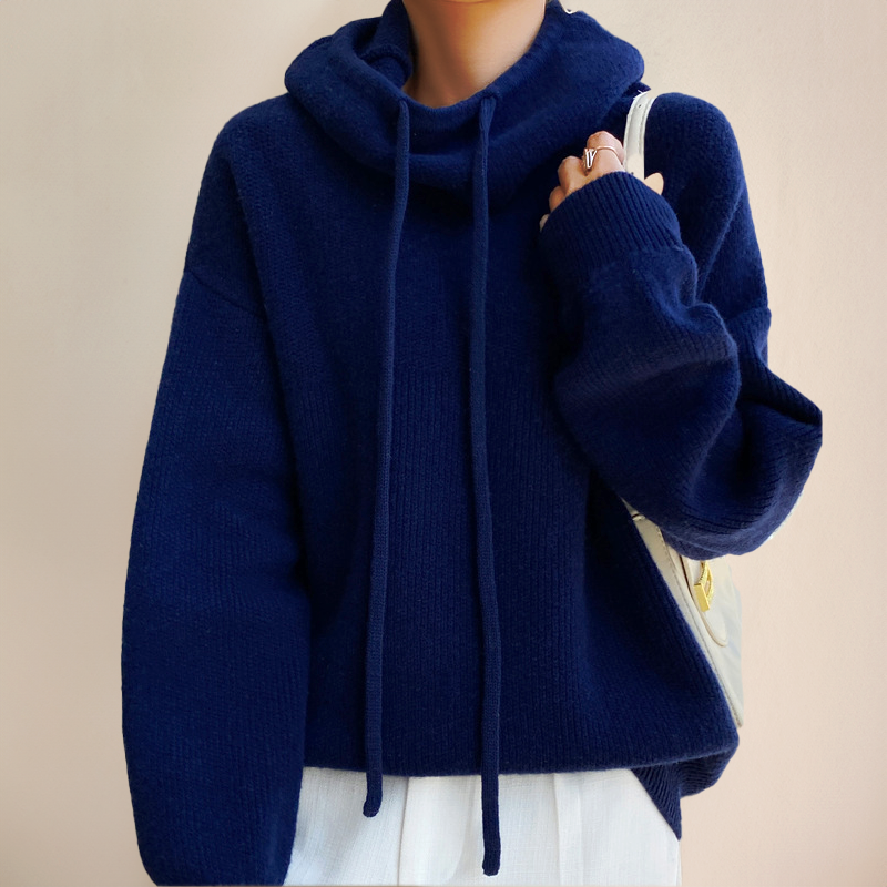 Aria Merino Wool Turtleneck - Sweater
