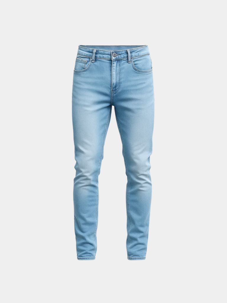 Stretchy Skinny Denim Jeans Trousers - Casa  Laro CASA LARO