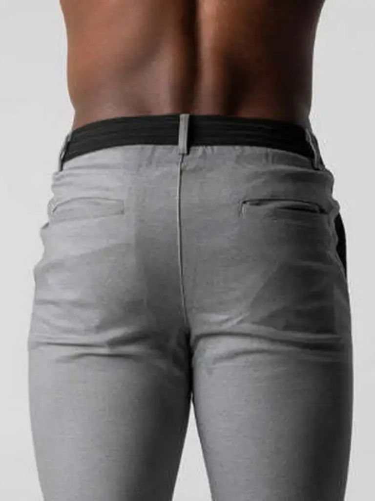 Stretchy Slim Trousers - Casa  Laro CASA LARO