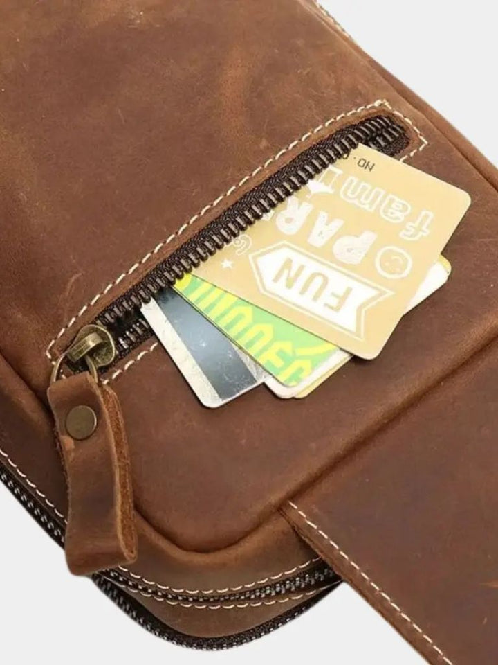 The Vanguard Leather Bag - Casa  Laro CASA LARO