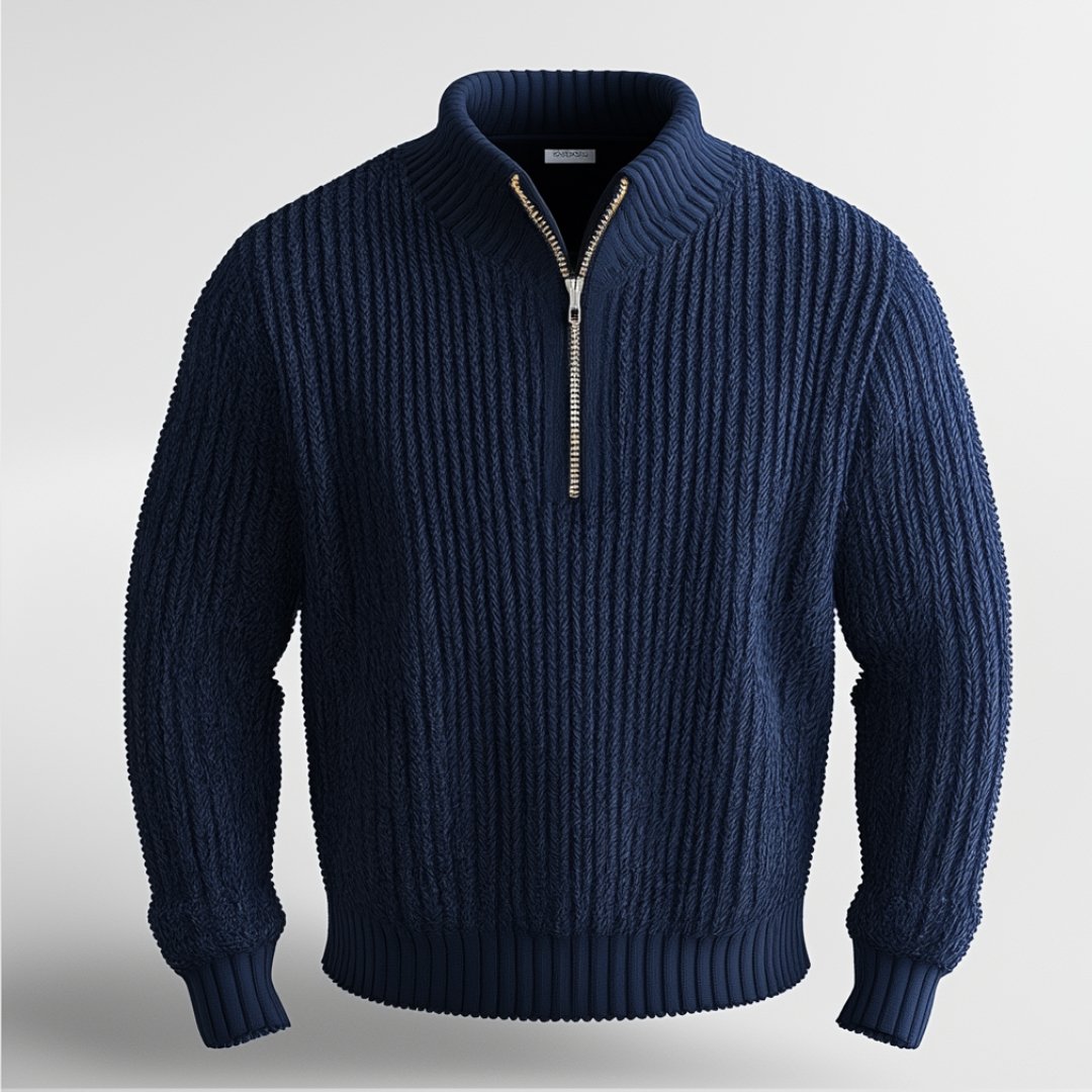 Highland Knit Quarter-Zip - Sweater