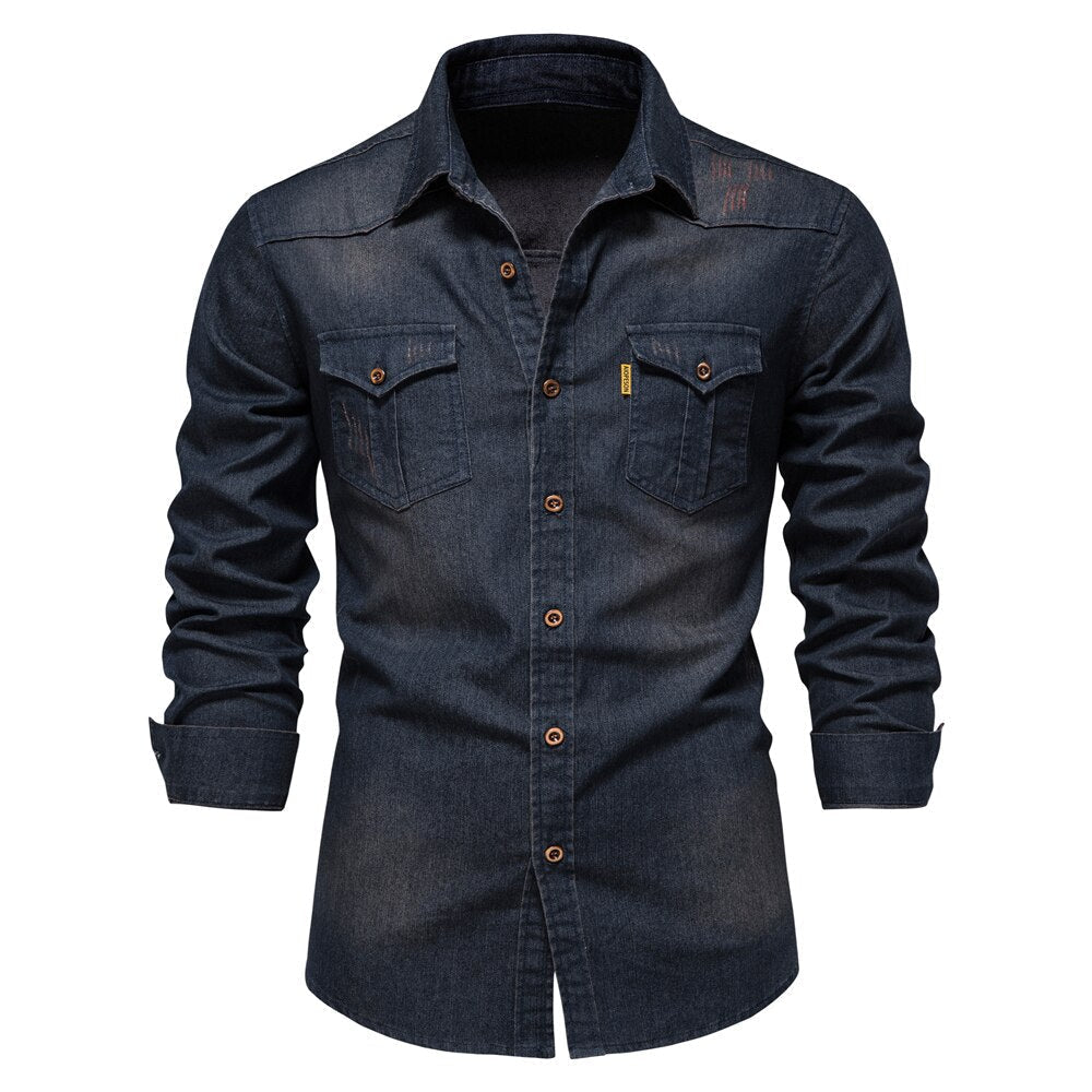 Falcon Printed Cotton - Shirt