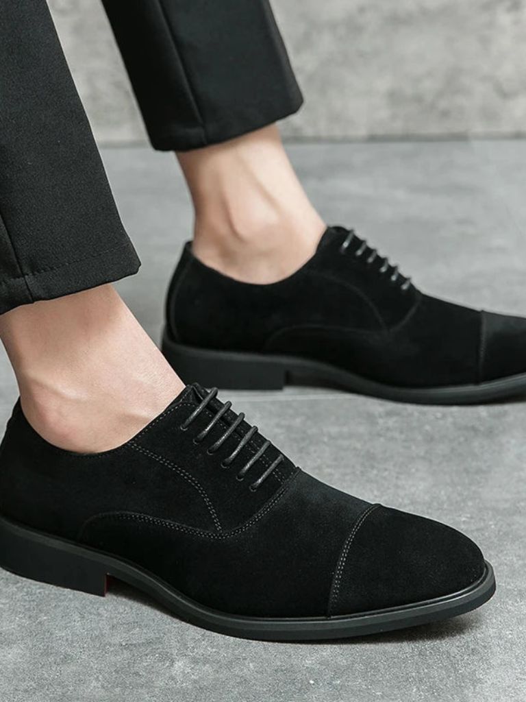 Velvet Monarch Derby Shoes - Casa  Laro CASA LARO
