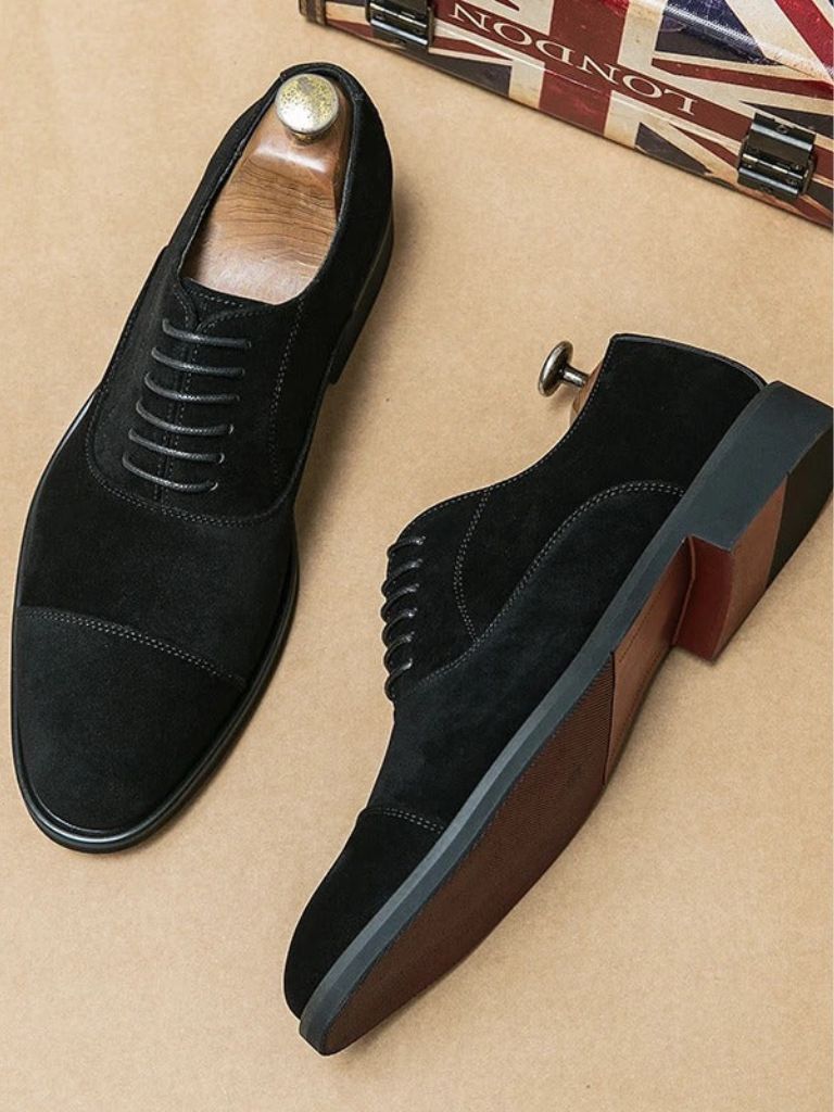 Velvet Monarch Derby Shoes - Casa  Laro CASA LARO