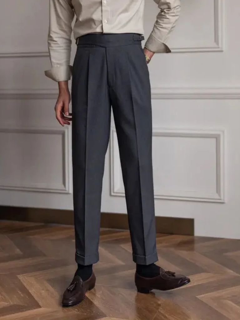 Vintage British Style Trousers - Casa  Laro CASA LARO