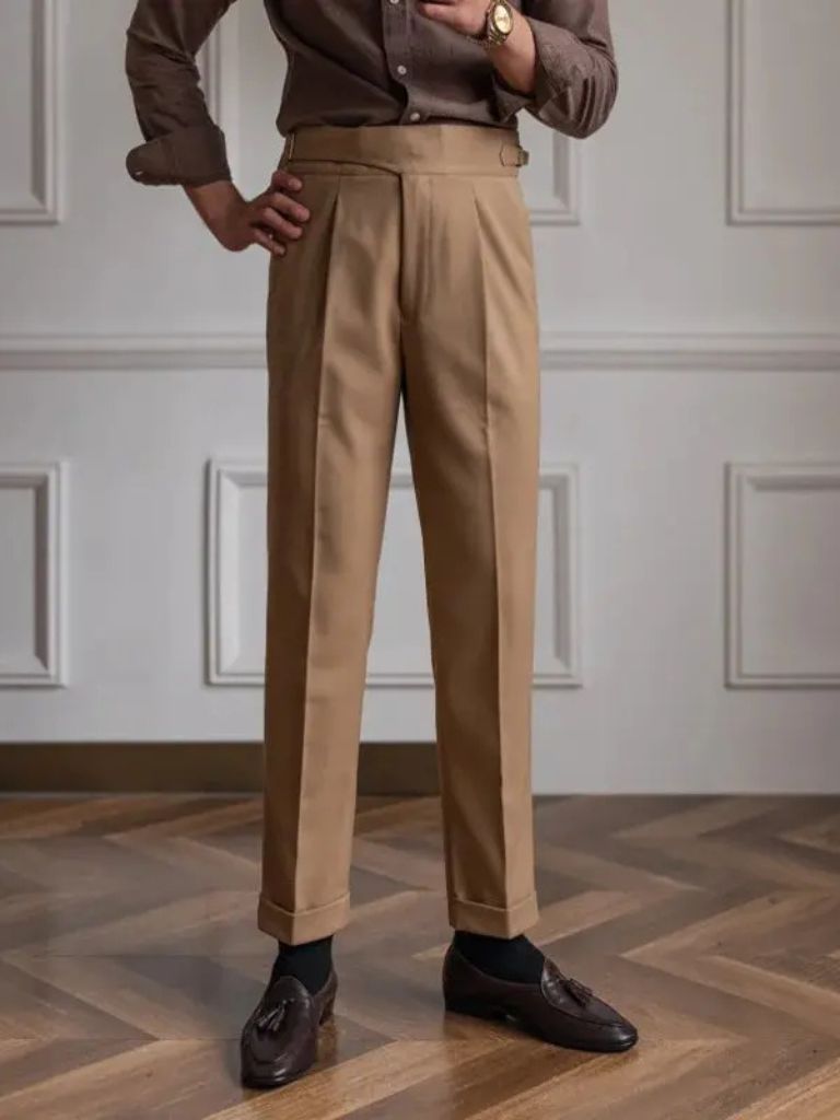 Vintage British Style Trousers - Casa  Laro CASA LARO