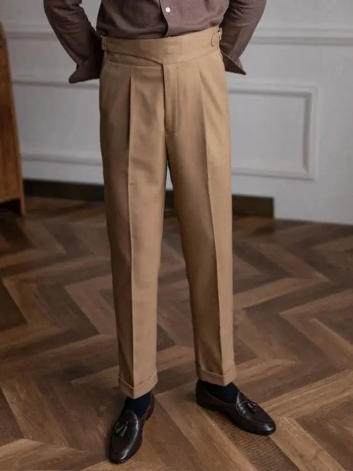 Vintage British Style Trousers - Casa  Laro CASA LARO