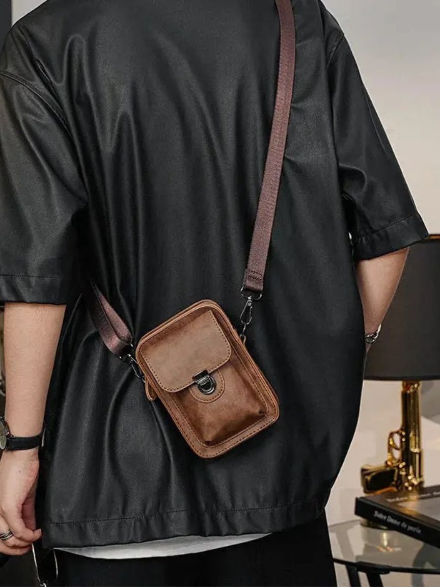 Vintage Mini Leather Crossbody Shoulder Bag - Casa  Laro CASA LARO