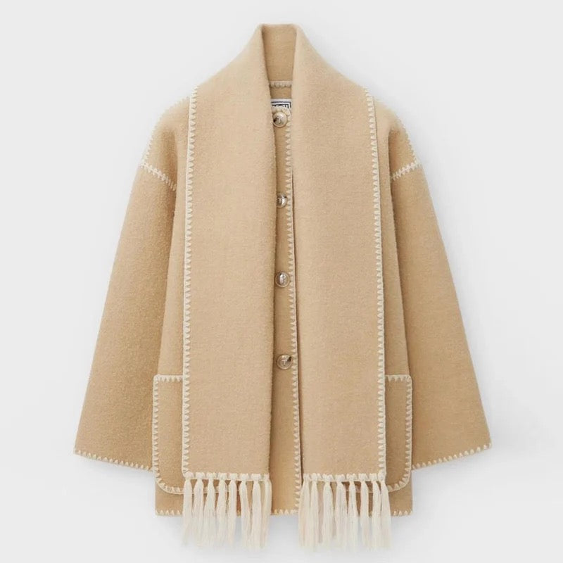 Scarf Collar - Coat
