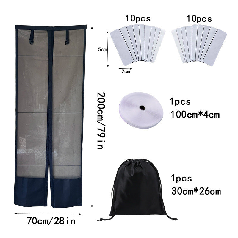 Bugmesh screen kit with adhesive tabs