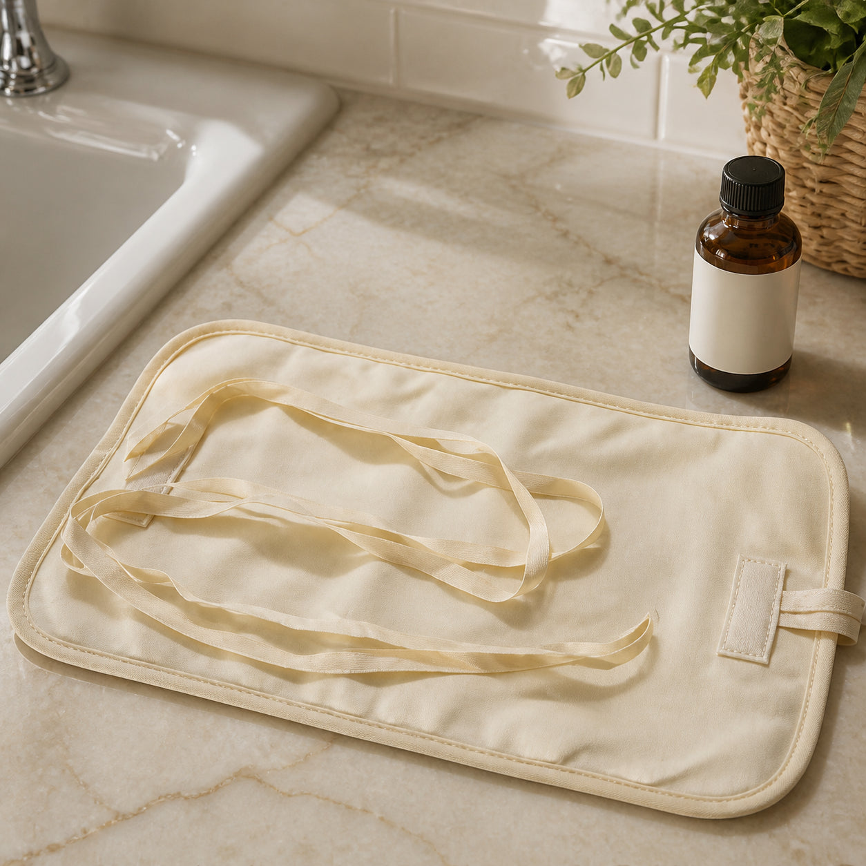 Edenwrap reusable abdominal castor oil wrap