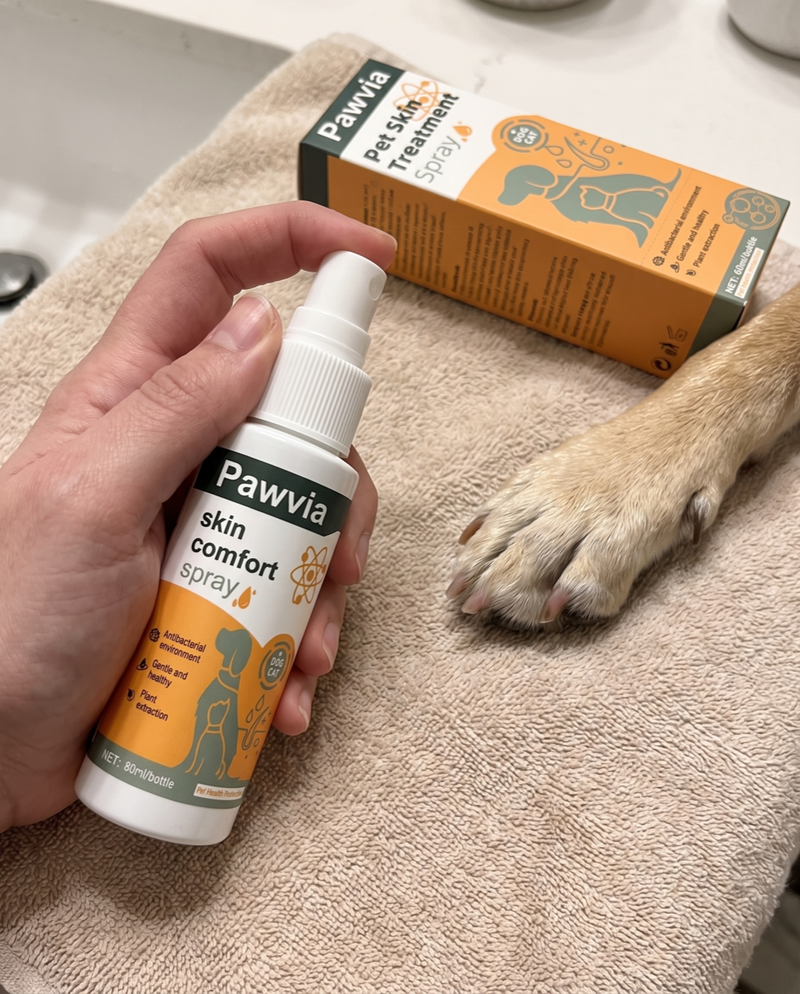 Nina R. shared a Pawvia dog coat-care photo
