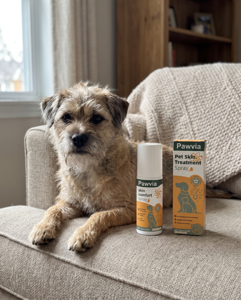 Matt C. shared a Pawvia dog coat-care photo shared a photo of their result