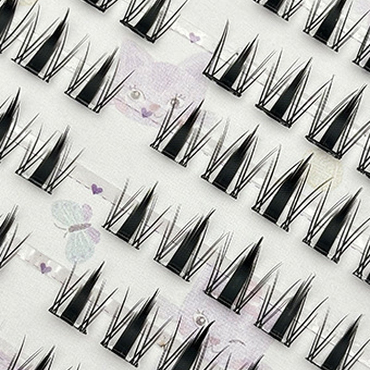 Silkara lash style rows