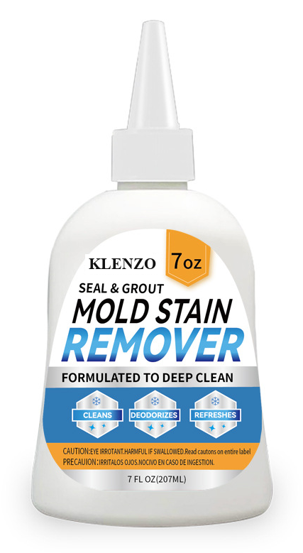 Close up of the Klenzo gel label and formula details